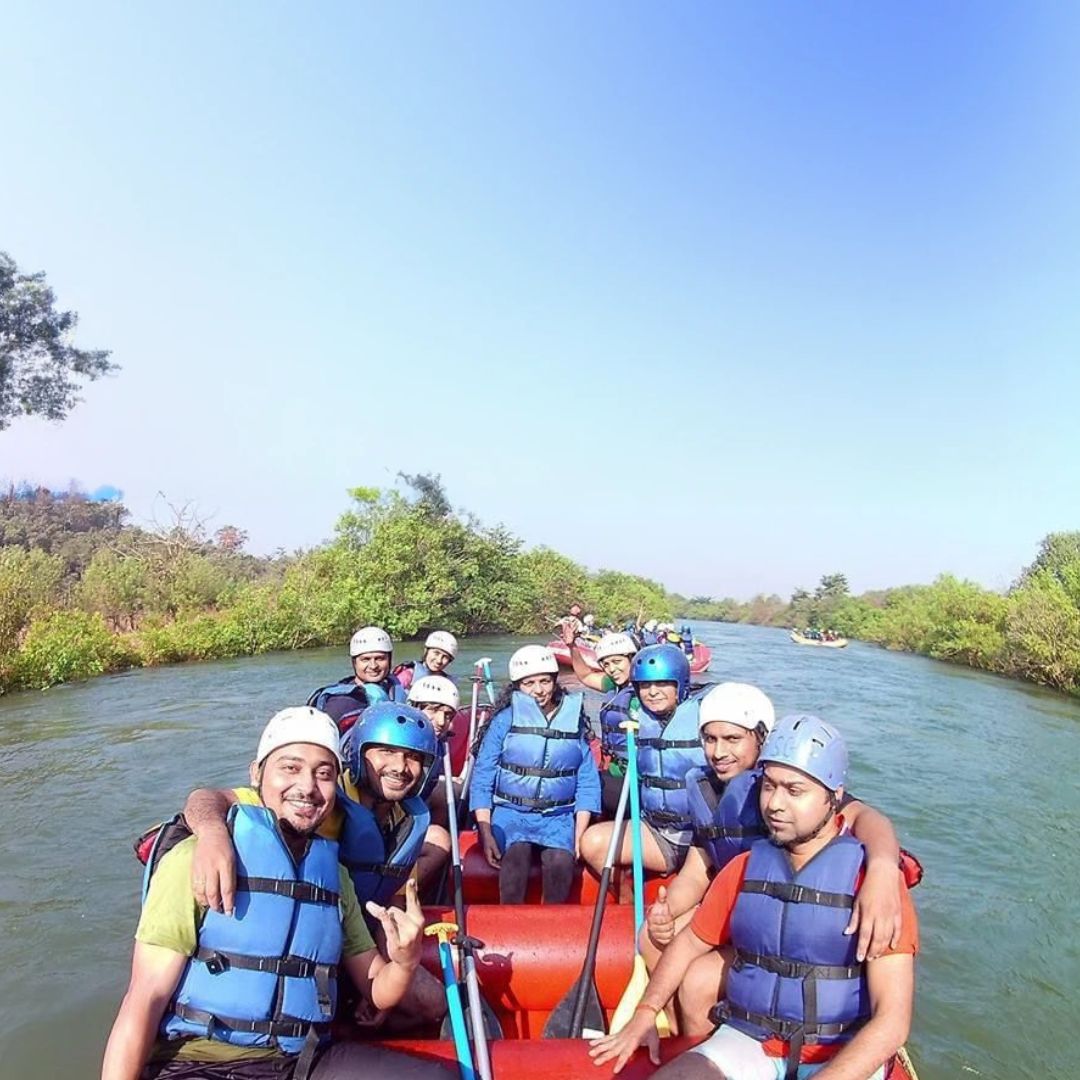 Rafting with my Reliance colleagues